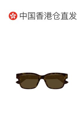 1h可退 香港直邮Gucci 古驰 男士 棕色 Minimal 太阳镜 GG1716S