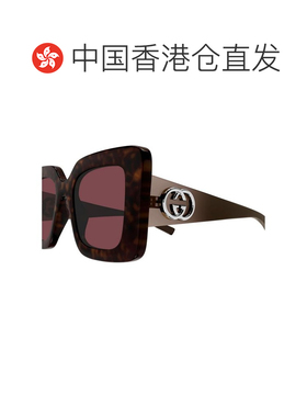 1h可退 香港直邮Gucci 古驰 女士 GG2025S 002 太阳镜 GG2025S