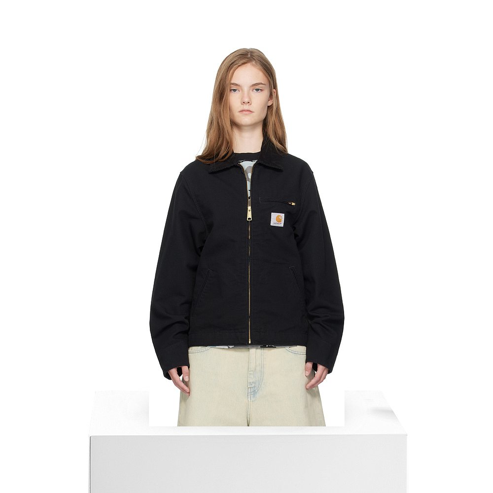 1h可退 香港直邮CARHARTT WIP 女士 黑色 Detroit 夹克 I03311200 - 图3