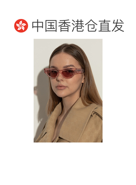 香港直邮GUCCI 女士太阳镜 819555J07425960 AW2025 粉红色 Sungl