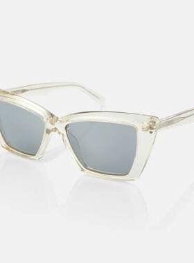 1h可退 香港直邮Saint Laurent 圣罗兰 女士 SL 657 方框太阳眼镜