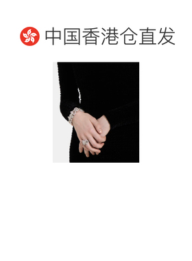 1h可退 香港直邮Gucci Staffa 水晶戒指 863952J3F42