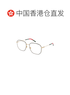 1h可退 香港直邮GUCCI 女士眼镜 GG0396O001 AW2025 黑色 GUCCI W