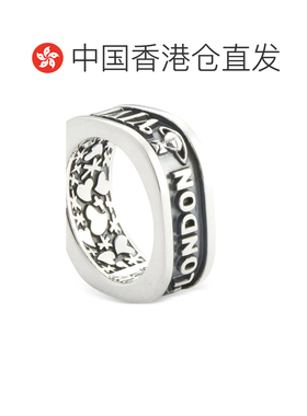 1h可退 香港直邮Vivienne Westwood SCILLY 标志银戒指 640401430