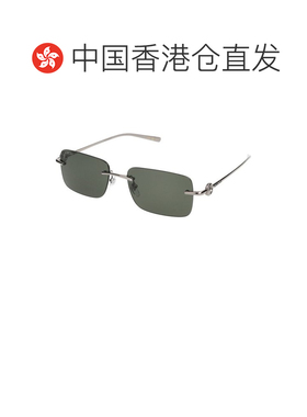 1h可退 香港直邮Gucci 古驰 男士 矩形太阳镜 GG1703S metal金属