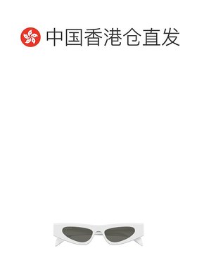 香港直邮Gucci 古驰 女士 几何框太阳镜 GG1779S white白色 舒适