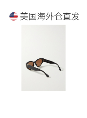 1h可退 美国直邮Fendi 芬迪 女士 猫眼醋纤太阳眼镜 FE40035I01E