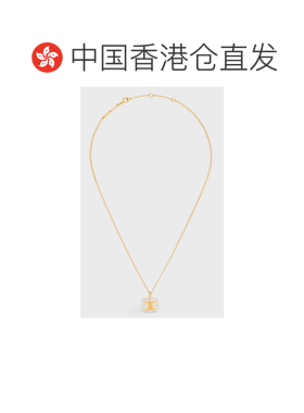 香港直邮CELINE 女士项链 461CN6BSR35OR AW2024 金色 Triomphe n