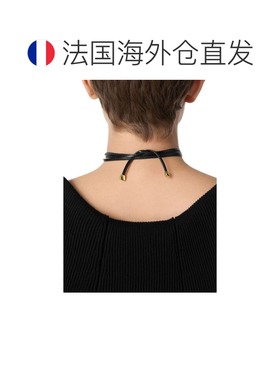 自营欧洲直邮BOTTEGA VENETA葆蝶家 Sardine女士黑色金色饰面吊坠
