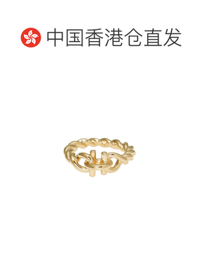 Salvatore Ferragamo Gancini 扭纹戒指 760987