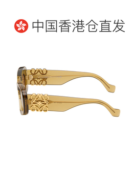 香港直邮LOEWE 罗意威 男士 棕色 Anagram 太阳镜 LW40175U49