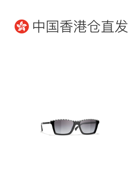 1h可退 香港直邮CHANEL 女士眼镜 CH5548Q1608S6 CO 灰色 全框太