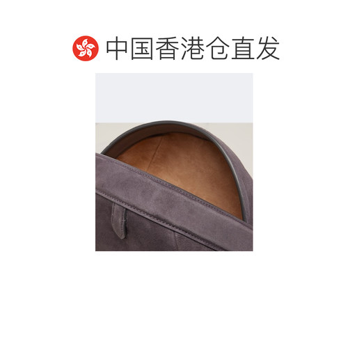 香港直邮alaia 女士 钱包小号绒面革手包 purple紫色 舒适时尚 - 图1