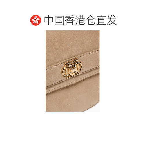 香港直邮Simkhai 女士 Roan 绒面革挎包 425H014RODESERT斜挎包 - 图1