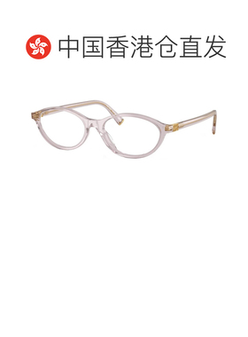 香港直邮MIU MIU 女士眼镜 MU09XV12W1O1 SS2026 粉红色 全框平光