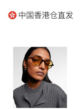 1h可退 香港直邮Bottega Veneta 葆蝶家 女士 圆形太阳眼镜