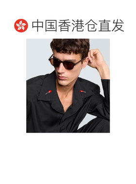 1h可退 香港直邮Bottega Veneta 葆蝶家 男士 三角铆钉圆形太阳眼