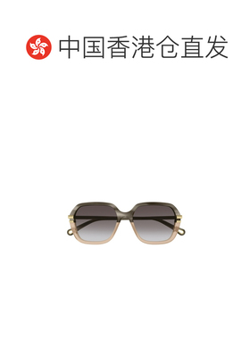 1h可退 香港直邮Chloe 蔻依 女士 几何框太阳眼镜 CH0204S