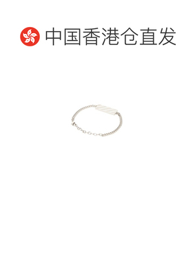 1h可退 香港直邮off-white 男士 Diag 手链 OMOA10SC99MET001
