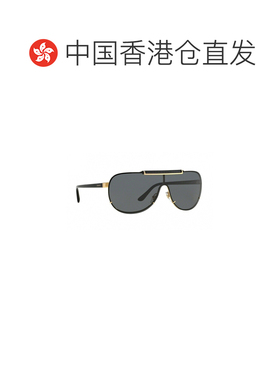 1h可退 香港直邮VERSACE 男士太阳镜 2140SOLE100287 SS2022 灰色