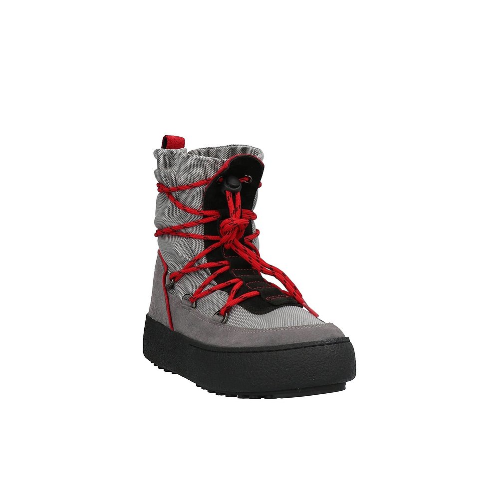 1h可退 香港直邮Moon Boot 月亮靴 男士 脚踝靴 black黑色 舒适时 - 图0