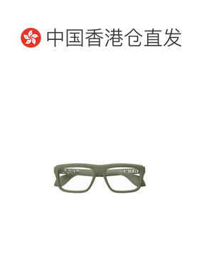 1h可退 香港直邮Gucci 古驰 男士 几何框平光镜 GG1572O green绿