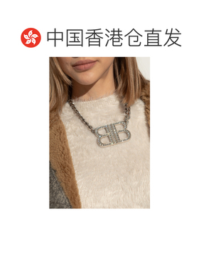 香港直邮BALENCIAGA 女士项链 695017TZ05S7155 SS2025 灰色