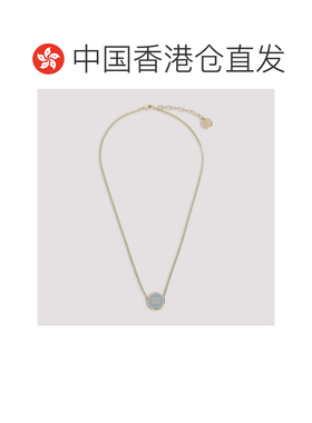 1h可退 香港直邮Miu Miu 缪缪 女士 天蓝色铜制项链 5IC0962F6T