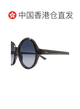 香港直邮CHLOÉ 女士眼镜 CH0290S001 SS2026 蓝色 圆形太阳镜