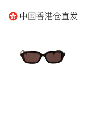 香港直邮GUCCI 女士眼镜 GG2152S002 SS2026 棕色 几何太阳镜