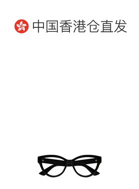 1h可退 香港直邮Gucci 古驰 女士 几何平光镜 GG1581O black黑色
