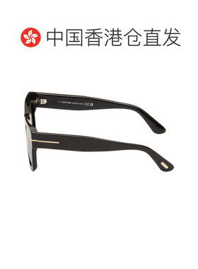 1h可退 香港直邮Tom Ford 汤姆 福特 女士 黑色 Emma 太阳镜 FT13