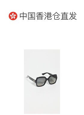 1h可退 香港直邮Gucci 古驰 女士 大号方框太阳眼镜 GUCII20