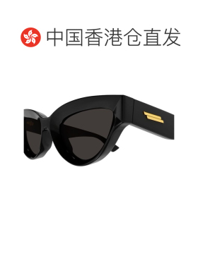 1h可退 香港直邮Bottega Veneta 葆蝶家 女士 黑色 Sharp Cat-Eye