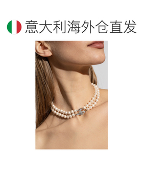 欧洲直邮vivienne westwood 女士 项链项圈水晶珍珠
