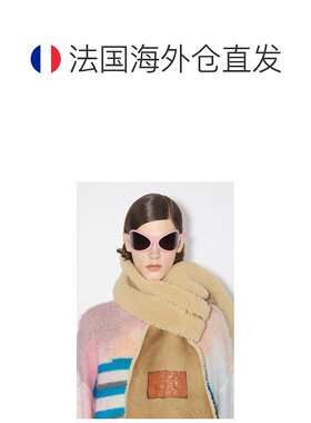 自营欧洲直邮Acne Studios  SS24女士粉色/黑色丙酸纤维素太阳镜