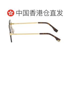 香港直邮Fendi 芬迪 男士 金色 Sky 太阳镜 FE40043U5933G1923371
