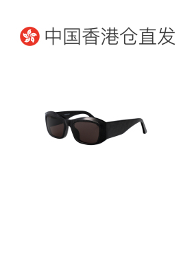 1h可退 香港直邮BALENCIAGA 女士太阳镜 BB0397SA003 CO 黑色 矩