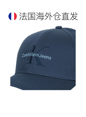 欧洲直邮Calvin Klein Jeans纺织配件男女棒球帽/鸭舌帽蓝色MONOG