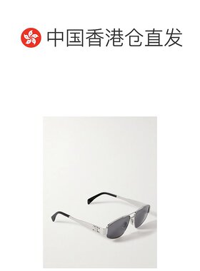 1h可退 香港直邮Celine 思琳 男士 徽标太阳镜 CL40281U metal金