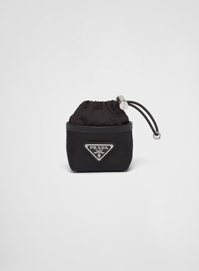 欧洲直邮PRADA (2025) 再生尼龙迷你包袋收纳吊饰挂饰
