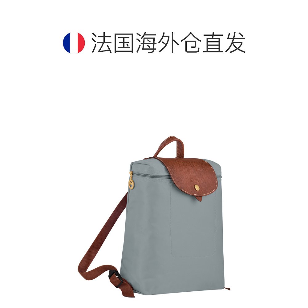 欧洲直邮LONGCHAMP（龙骧）女士 Le Pliage Original M 双肩背包 - 图1