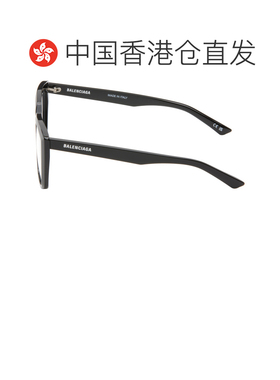 1h可退 香港直邮Balenciaga 巴黎世家 女士 黑色 Cateye 眼镜 BB0