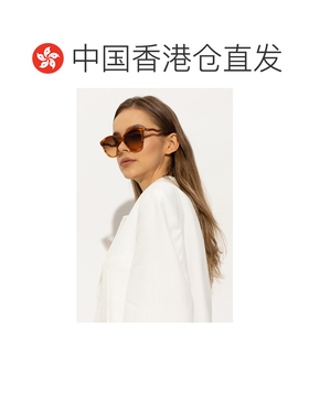 香港直邮CHLOÉ 女士太阳镜 CH0087S00200 CO 棕色 Sunglasses