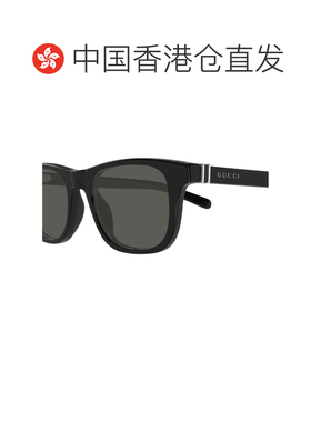 香港直邮Gucci 古驰 男士 几何框太阳镜 GG1671S black黑色 舒适