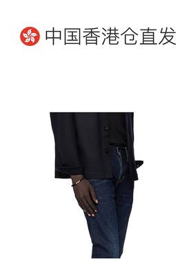 1h可退 香港直邮Tom Ford 汤姆 福特 男士 Tubular Leather 手环