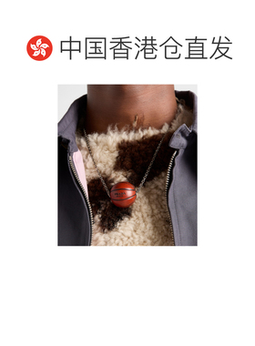 1h可退 香港直邮Prada/普拉达 男士 金属篮球项链 crov