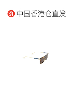 1h可退 香港直邮GUCCI 男士太阳镜 GG1437S003 SS2025 绿色 GG143