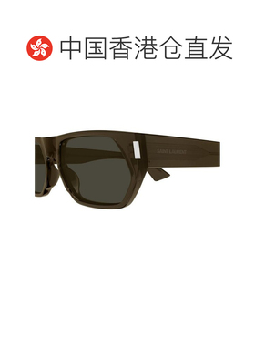 香港直邮Saint Laurent 圣罗兰 男士 BROWN-BROWN-GREY 醋纤太阳