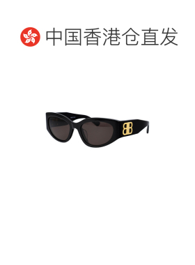 香港直邮BALENCIAGA 女士眼镜 BB0324SK002 AW2025 黑色 几何框太